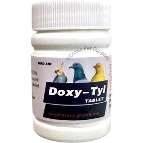 DOX-Tyl Tablets for Pigeons, for Pigeons, Canary, Finches, Parakeet, Cockatiels, Parrots, Cage Small Birds, and Aviary Birds …