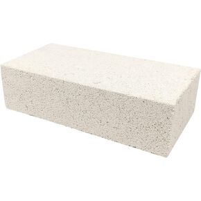 Insulating Fire Brick, 2300F Rated, Single, 9" x 4.5" x 2.5", 3123P