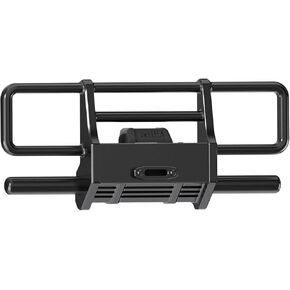 Front Bumper Aluminum Winch for Traxxas 1/18 TRX4M High Trail K10 F150 Upgrade Parts RC Crawler Car