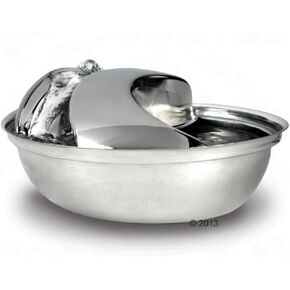 Pioneer Pet Stainless Steel Fountain Raindrop Design