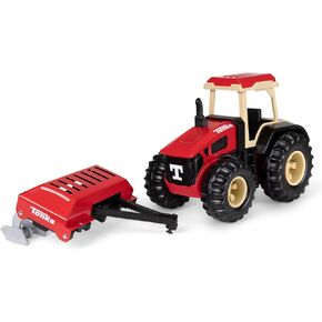 Tonka Steel Classics, Farm Tractor & Plow– Made with Steel & Sturdy Plastic, Red Toy Truck, Boys and Girls, Toddlers Ages 3+, Farm Truck, Toddlers, Birthday Gift, Christmas, Holiday