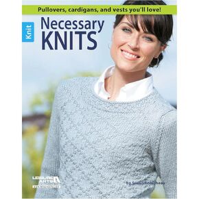 Leisure Arts Necessary Knits Book, Knitting Books, Knitting Pattern Books, How to Knit, Patterns, Book, Books and Patterns