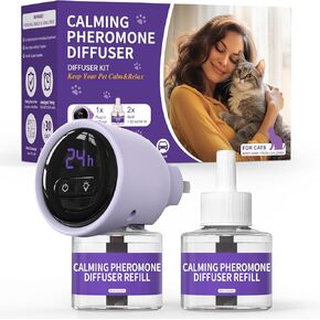 Lesotc Cat pheromones الناشر التهدئة بشكل فعال تخفف من الإجهاد القلق Cat التهدئة الناشر فيرومونات multicat munsiver تقلل من رش القتال والخدش الهدوء يناسب جميع القطط