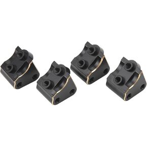VGEBY 4Pcs RC Link Mount, Resistant Brass RC Link Mount Replacement for SCX10 II AR44 Axles 1/10