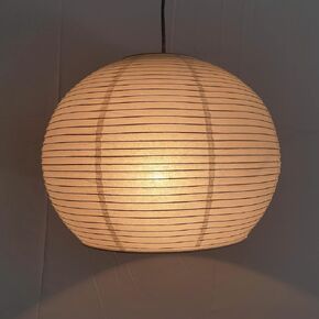Hemispherical Lamp Shade (14 Inch) White Folding Paper Lamp Shade Chinese Lantern