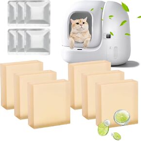 N50 Odor Eliminator Compatible with Petkit Puramax Self-Cleaning Cat Litter Box,Cat Litter Odor Eliminator, Pet Odor Eliminator for Home, Cat Litter Robot Odor Control, Cat Litter Deodorizer,Pack of 6