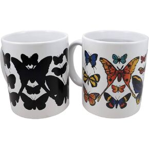 Butterflies Magic Mug - Color Changing Mug - Coffee Mug - lepidopterist - lepidoptera - coffee cup - 11oz size