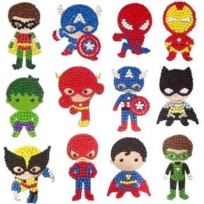 Diamond Painting Kits for Boys,Gem Stickers,Diamond Painting Crafts,Arts and Crafts for Boys Ages 4-6-8-10-12,Best Gifts Toys for Boys Birthday