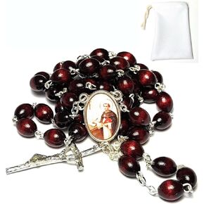 RELIC ROSARY CLASS CLASS SAINT THOMAS AQUINAS Academics Storms ضد Lightning ؛ إيطاليا كتب البائعين الأكاديميات الكاثوليكية جامعات توماس أكينو مؤسسة Educativos Católicos (Cherry)