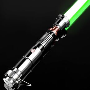 Lightsaber, Metal Lightsaber, Pixel and RGB Styles, Dexterous Smooth Swing Motion Control, Dueling Heavy Duty Lightsaber, Great Gift for Holidays and Birthdays (Vernie RGB)