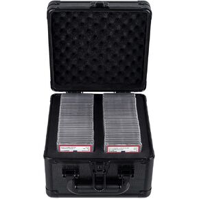 Graded Card Storage Box, Slab Case for Graded Cards, PSA Card Case for Sports Cards, Baseball Card Holder Case, Sports Trading Card Case Fits PSA, CSG, BGS and Top Loaders