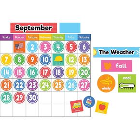Teacher Created Resources Colorful Magnetic Calendar Set (TCR77067)