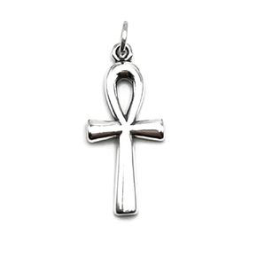 Sterling Silver Ankh Cross Charm