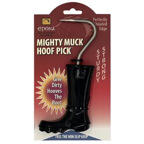 Epona Mighty Muck Hoof Pick (Black) Horse Grooming Tool
