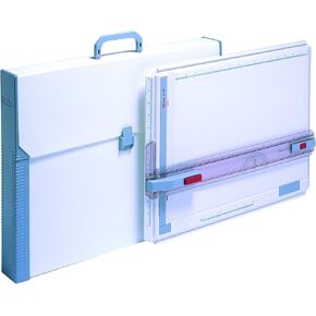 Koh-I-Noor Portable Studio Drawing Board with Carrying Case, 14-3/4 x 19-1/2 Inches, 1 Each (25434), BLUE