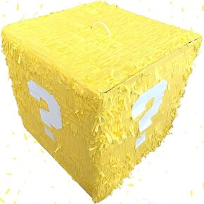 Super Gaming 13" Piñata Storage Glowing Box Perfect for Birthdays, Parties, Gaming - Piñata Large