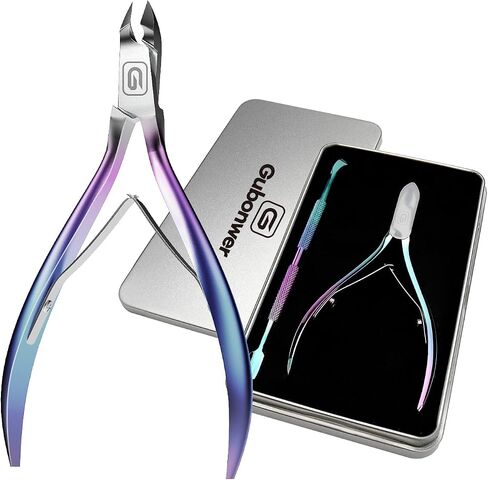 Cuticle Trimmer 3/4 Jaw Extremely Sharp Cuticle Nippers Scissors Stainless Steel Clippers Cutter Remover Pedicure Manicure Nail Tool, cuticle pusher, nail cuticle trimmer professional cuticle cutter in Saudi Arabia