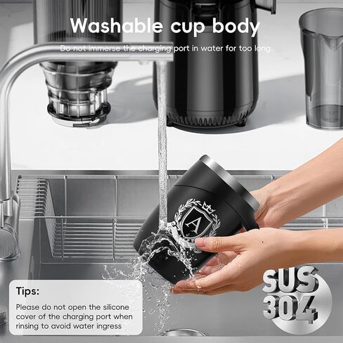 القدح القهوة المغناطيسي مع مقبض الغطاء التلقائي للخلط الكهربائي ذاتيًا معزولًا من الفولاذ المقاوم للصدأ التسرب إثبات ثقيل كبير قابلاً لإعادة الاستخدام في كوب شاي شاي التخييم. in Kuwait