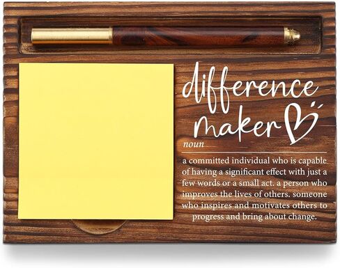 Social Worker Sticky Note Holder, Social Worker Graduate Gift, Thank You Appreciation Gift for School Counselor Therapist Social Worker Self-Stick Note Pad Holders Desk Organizer TZP16 in Kuwait