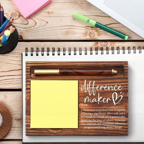 Social Worker Sticky Note Holder, Social Worker Graduate Gift, Thank You Appreciation Gift for School Counselor Therapist Social Worker Self-Stick Note Pad Holders Desk Organizer TZP16 in Kuwait