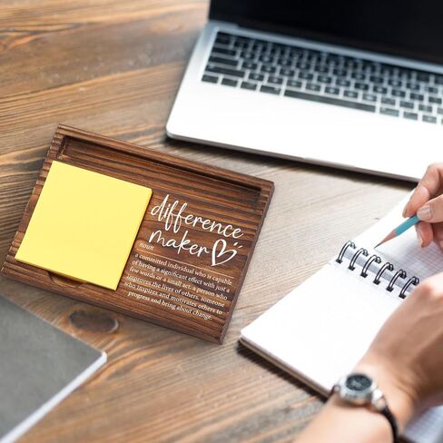 Social Worker Sticky Note Holder, Social Worker Graduate Gift, Thank You Appreciation Gift for School Counselor Therapist Social Worker Self-Stick Note Pad Holders Desk Organizer TZP16 in Kuwait