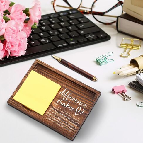 Social Worker Sticky Note Holder, Social Worker Graduate Gift, Thank You Appreciation Gift for School Counselor Therapist Social Worker Self-Stick Note Pad Holders Desk Organizer TZP16 in Kuwait