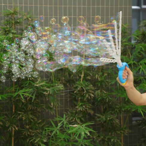 SHCKE Bubble Wands for Kids,4 Pcs 5-Claw Smiley Bubble Sticks, Creates A Large Number of Bubbles for Kids,Bubble Toys for 3-8 Years Old Boys and Girls,Summer Outdoor Toys Birthday Party in Kuwait