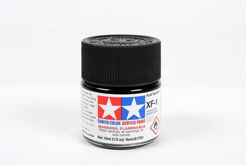 tamiya acrylic mini xf1 flat Black TAM81701 Plastics Paint Acrylic in Saudi Arabia