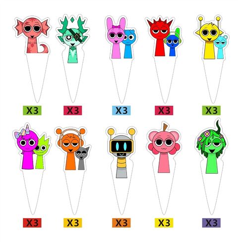 30pcs Cupcake Toppers for Cake Decorations Birthay Party Supplies in Saudi Arabia
