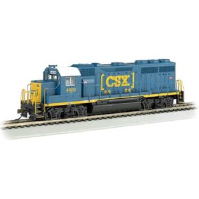 Bachmann Trains EMD GP40 DCC Ready Diesel Locomotive CSX #4409 (Dark Future) - Ho Scale ، Blue Orgle
