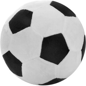 Soccer Ball Plush Baby Room: Soft Boy Stuffed Pillow Toys - Play Sports Throw Decor 6-12 Months