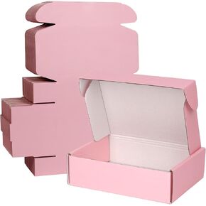 11x8x2 Inch Shipping Boxes Medium, 30 Pack Brown Corrugated Cardboard Boxes, Flat Mailer Boxes for Shipping Mailing Small Business