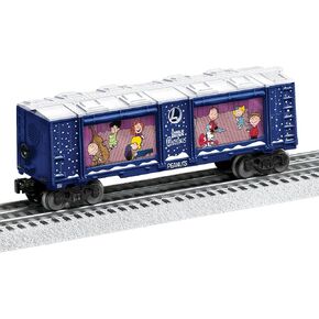 Lionel Peanuts “A Charlie Brown Christmas" O Gauge Model Train Aquarium Car