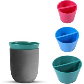 3pcs Rim Cone Pottery Tool, XS/S/M 3 Sizes Pottery Trimming Tools 3D Printed Ceramic Fixing Rim Shaper Cone Pottery Finishing Tools for Potters Clay Artists DIY Pottery Painting Crafts (3 Colors)