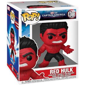 Funko POP Super: Captain America - Brave New World - Red Hulk - Collectable Vinyl Figure - Gift Idea - Official Merchandise - for Kids & Adults - Movies Fans - Model Figure for Collectors