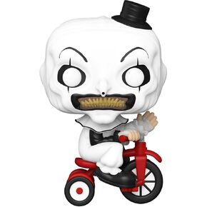 Funko POP! Movies: Terrifier - Art The Clown with Bike - Collectable Vinyl Figure - Gift Idea - Official Merchandise - for Kids & Adults - Horror Fans - Model Figure for Collectors and Display