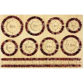 NOAVAOL Bead Boards for Jewelry Making, Combi Bamboo Beading Board for Jewelry Bracelet Making, Beading Trays Jewelry Design Mats for Necklace,Bracelet Making Board,Bead Tray DIY