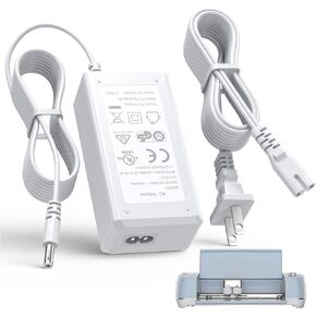 18V Power Cord for Cricut Cutting Machine Explore Air 2 Expression Expression 2 Maker Explore Explore Air Explore One Create Cake Mini Original Cricut for Maker KSAH1800250T1M2 Power Supply Charger