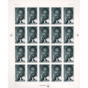 USPS 1999 Malcolm X - Sheet of Twenty 33 Cent Stamps - Scott 3273