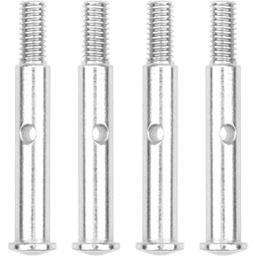 2Pairs ShareGoo Steel Front Axles Compatible with Traxxas Slash 2WD Rustler VXL Stampede 1/10 RC Car Replacement of 3637