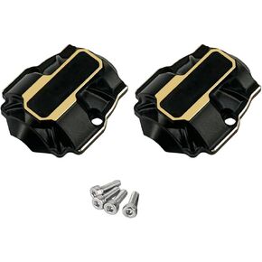 16.7g Brass Diff Covers Front and Rear Axle Differential Covers for Redcat Ascent-18 Rc Car Upgrade Parts Crawler Accessories 1/18