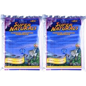 Carib Sea Super Natural Moonlight Sand for Aquarium, 5-Pound (2 Pack)