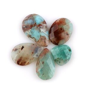3pcs Wholesale Natural Chrysocolla Azurite Gemstones Cabochon Lot Mix Shape Bulk Loose Stones DIY Jewelry Making Supply Healing Crystals Wire Wrapping Giftgiving