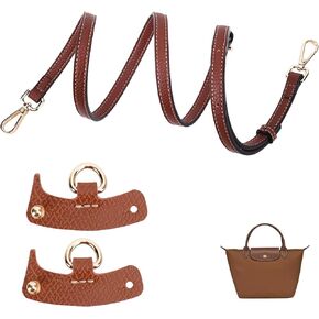 Strap for Longchamp Mini Bag Shoulder Pouch,Purse Straps Crossbody Adjustable Replacement Conversion Kit Fit Compatible with Long Champ Handbag