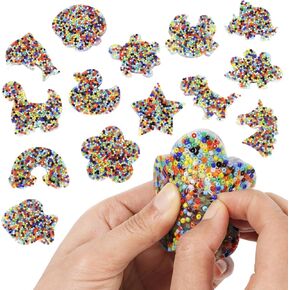 Picky Pads 14-Pack 2-3", Skin Picking Fidget Toy, Sensory Fidget Toys, Skin Picky Pads, Sensory Play to Dig Peel & Pull with Colorful Mix Shapes, Unique Birthday Gift & Party Favors