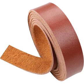 picheng Leather Strip 72 Inches Long (1 inches Wide) Very Suitable for Traction Ropes, Ladies Belts, Car Keychains