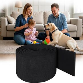 Under Couch Blocker for Toys, Pets, Under Bed Blocker for Stopping Things, Easy to Cut and Install, Fit Furniture with Short and Regular Legs (3in x 32.8ft)