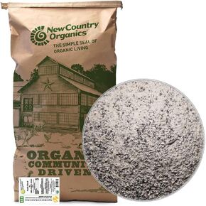 New Country Organics I Organic Kelp Supplement for Cattle, Goats & Horses I Certified Organic Non-GMO, Natural Mineral Blend I Sea Kelp Powder with Essential Calcium & Phosphorus I 40 lbs