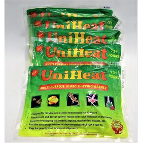 Uniheat 72-hour Heat Pack for Shipping Plants, Live Insects, Reptiles, Tropical Fish (5 Pack)