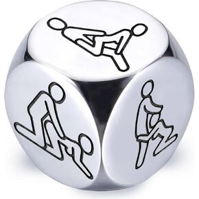 Valentines Day Gifts for Him Her, Gifts for Women Men Gifts for Dice,Decision Making Dice, Fun Activity Dice with Stick